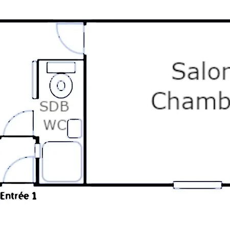La Glaciere - Avec Salle De Bain - 2 Personnes Apartamento