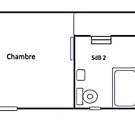 La Glaciere - Avec Salle De Bain - 2 Personnes Apartamento