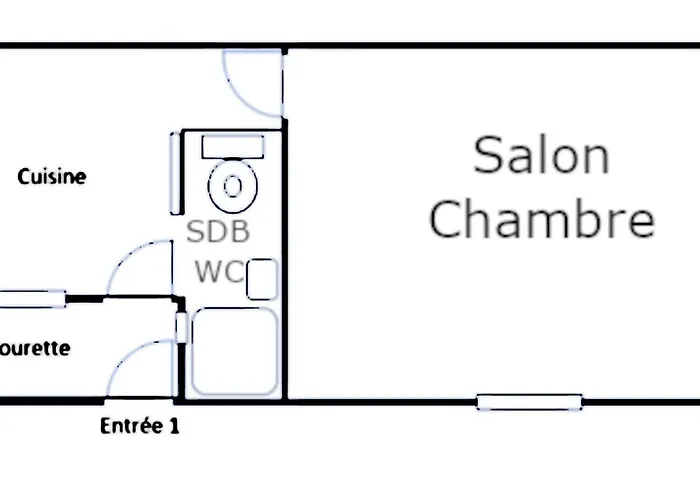La Glacière - Avec Salle De Bain - 2 Personnes Appartamento